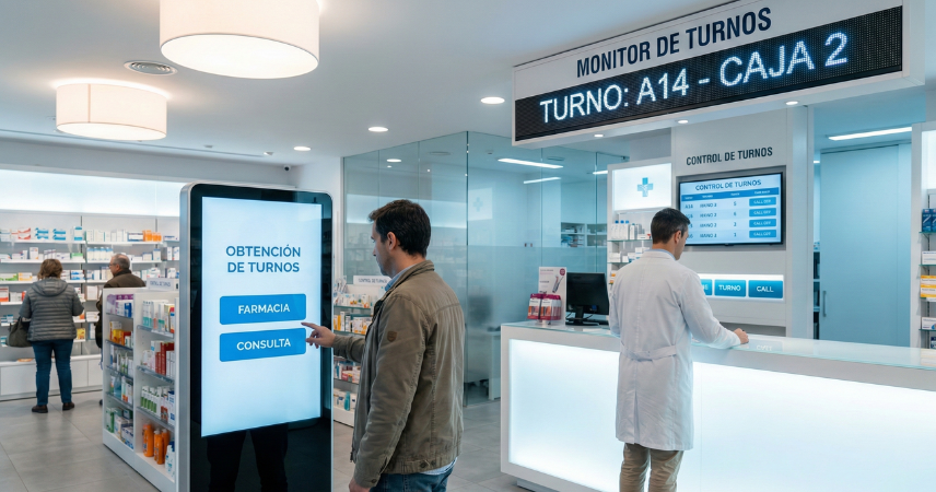 Sistema de turnos para farmacia