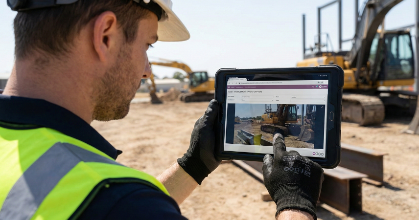 Crear Web app para levantar datos en terreno con integracion en Odoo